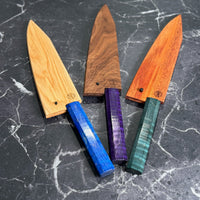 RYKY x TAKU "NOBU" 180MM KIRITSUKE WOODEN SAYA