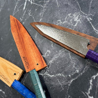 RYKY x TAKU "NOBU" 180MM KIRITSUKE WOODEN SAYA