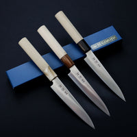 SUGIMOTO CHROMIUM MOLYBDENUM PETTY 150MM HORN/MAGNOLIA HANDLE