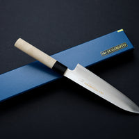 SUGIMOTO CHROMIUM MOLYBDENUM TALL GYUTO 210MM MAGNOLIA HANDLE