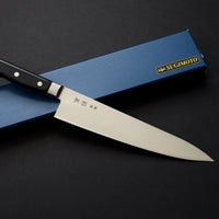 SUGIMOTO CHROMIUM MOLYBDENUM GYUTO 240MM BLACK WESTERN HANDLE