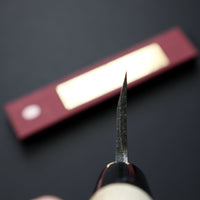 SAKAI TAKAYUKI WHITE STEEL KASUMITOGI DEBA 180MM MAGNOLIA HANDLE