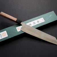 KIKUICHI GINSAN SANMAI KIRITSUKE GYUTO 210MM WALNUT HANDLE