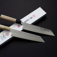 KIKUICHI AUS10 MIRROR TSUCHIME KIRITSUKE GYUTO 210MM MAGNOLIA HANDLE