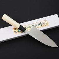 SAKAI TAKAYUKI INOX MOLYBDENUM DEBA 165MM MAGNOLIA HANDLE