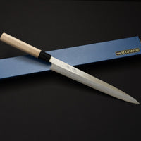 SUGIMOTO CHROMIUM MOLYBDENUM YANAGI 270MM MAGNOLIA HANDLE