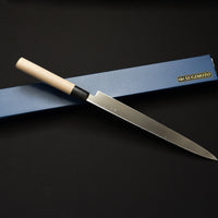 SUGIMOTO CHROMIUM MOLYBDENUM YANAGI 270MM MAGNOLIA HANDLE