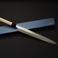SUGIMOTO CHROMIUM MOLYBDENUM YANAGI 300MM MAGNOLIA HANDLE