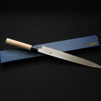 SUGIMOTO CHROMIUM MOLYBDENUM YANAGI 300MM MAGNOLIA HANDLE
