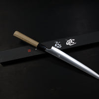 NAKAMURA GINSAN KAISHIN THIN SERIES SUJIHIKI 240MM MAGNOLIA HANDLE
