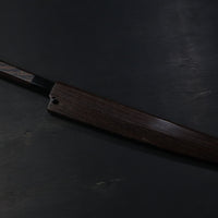 SAKAI TAKAYUKI VG10 HONYAKI DRAGON ENGRAVING SAKIMARU YANAGIBA 300MM WENGE HANDLE WITH SHEATH