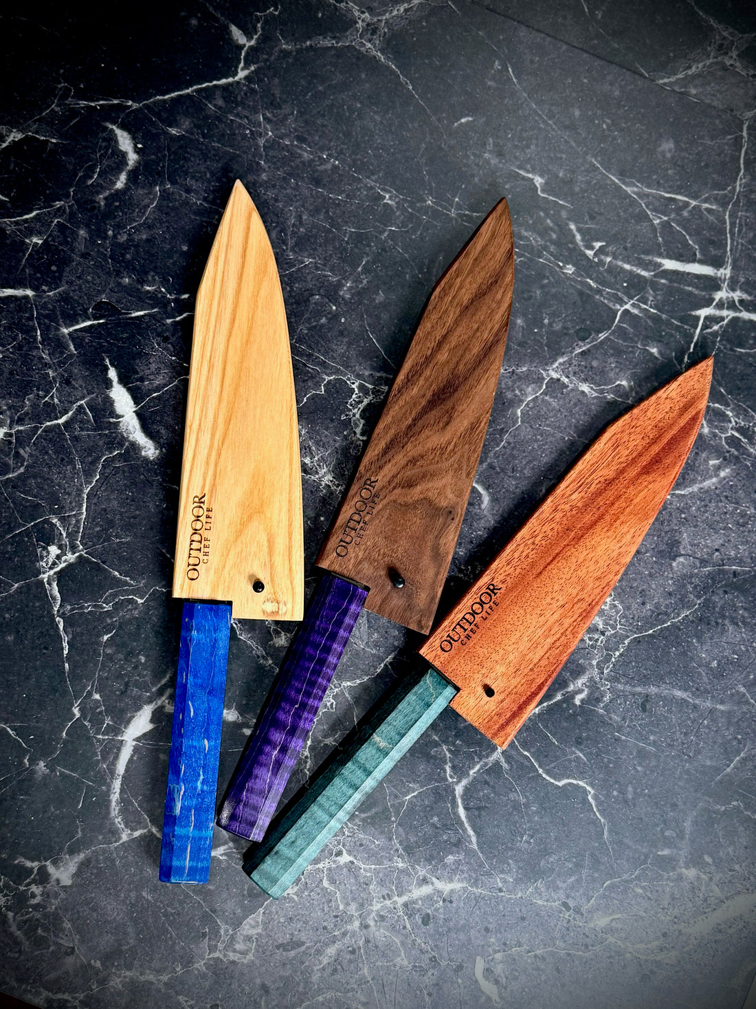 RYKY x TAKU "NOBU" 180MM KIRITSUKE WOODEN SAYA