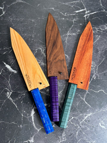 RYKY x TAKU "NOBU" 180MM KIRITSUKE WOODEN SAYA