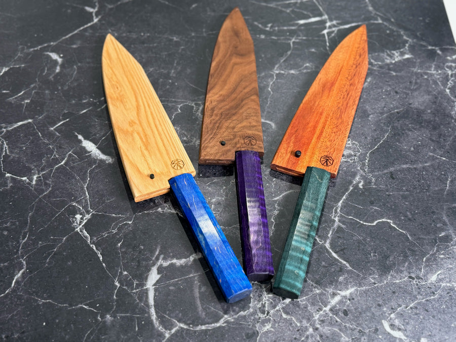 RYKY x TAKU "NOBU" 180MM KIRITSUKE WOODEN SAYA