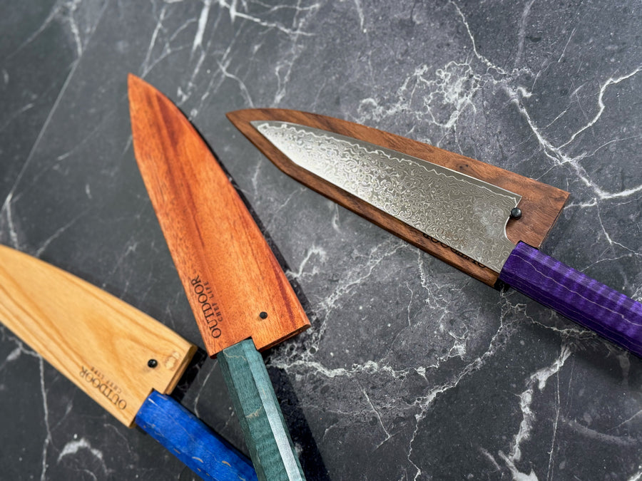 RYKY x TAKU "NOBU" 180MM KIRITSUKE WOODEN SAYA