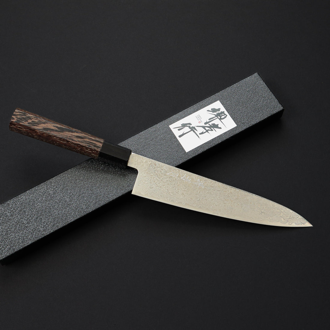 SAKAI TAKAYUKI ZA18 GALAXY DAMASCUS GYUTO 210MM WENGE HANDLE