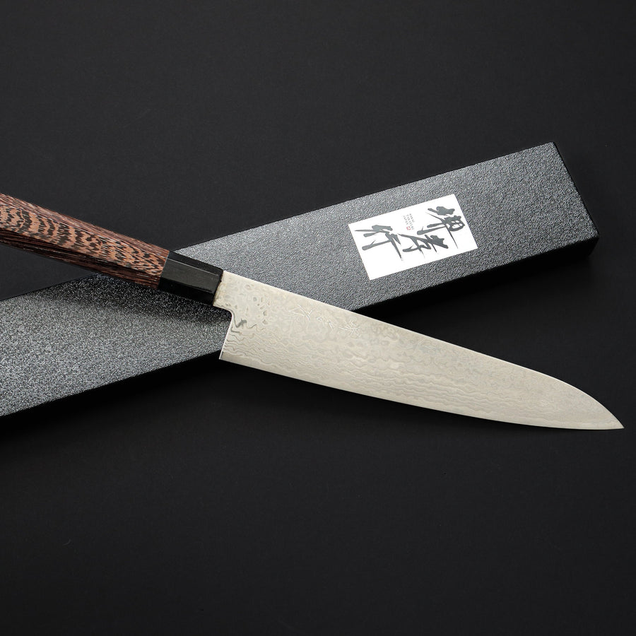SAKAI TAKAYUKI ZA18 GALAXY DAMASCUS GYUTO 240MM WENGE HANDLE