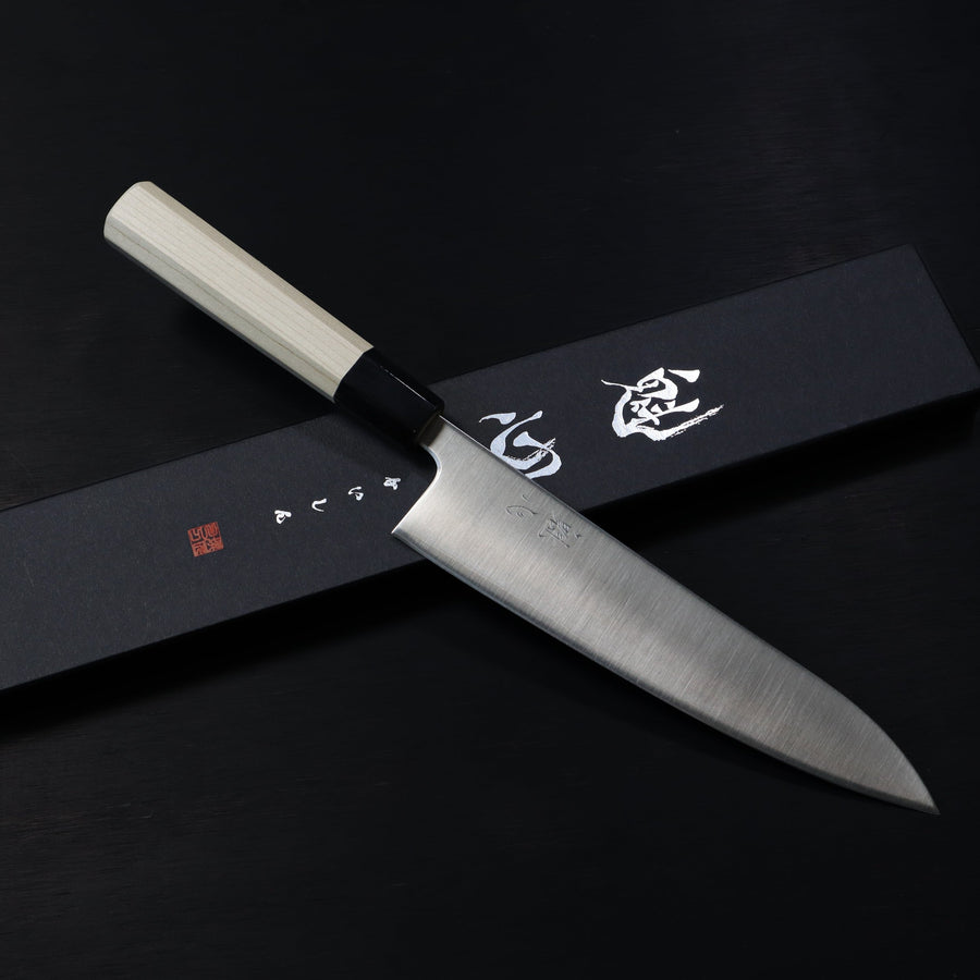 Kaishin Ginsan Thin Chef knife Series Santoku - Nakamura Knives